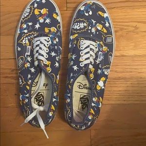 Disney authentic Donald Duck Vans